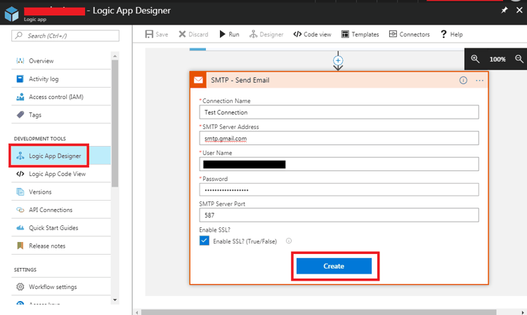 SMTP Configuration 1